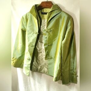 Royal Blazer Iridescent green blazar jacket size medium